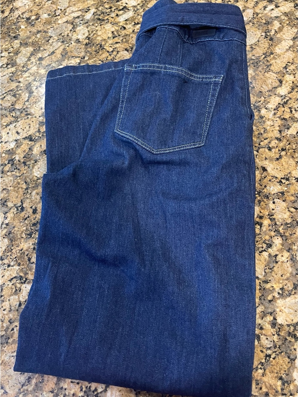 PAIGE Harper tie waist wide leg crop jeans size 27